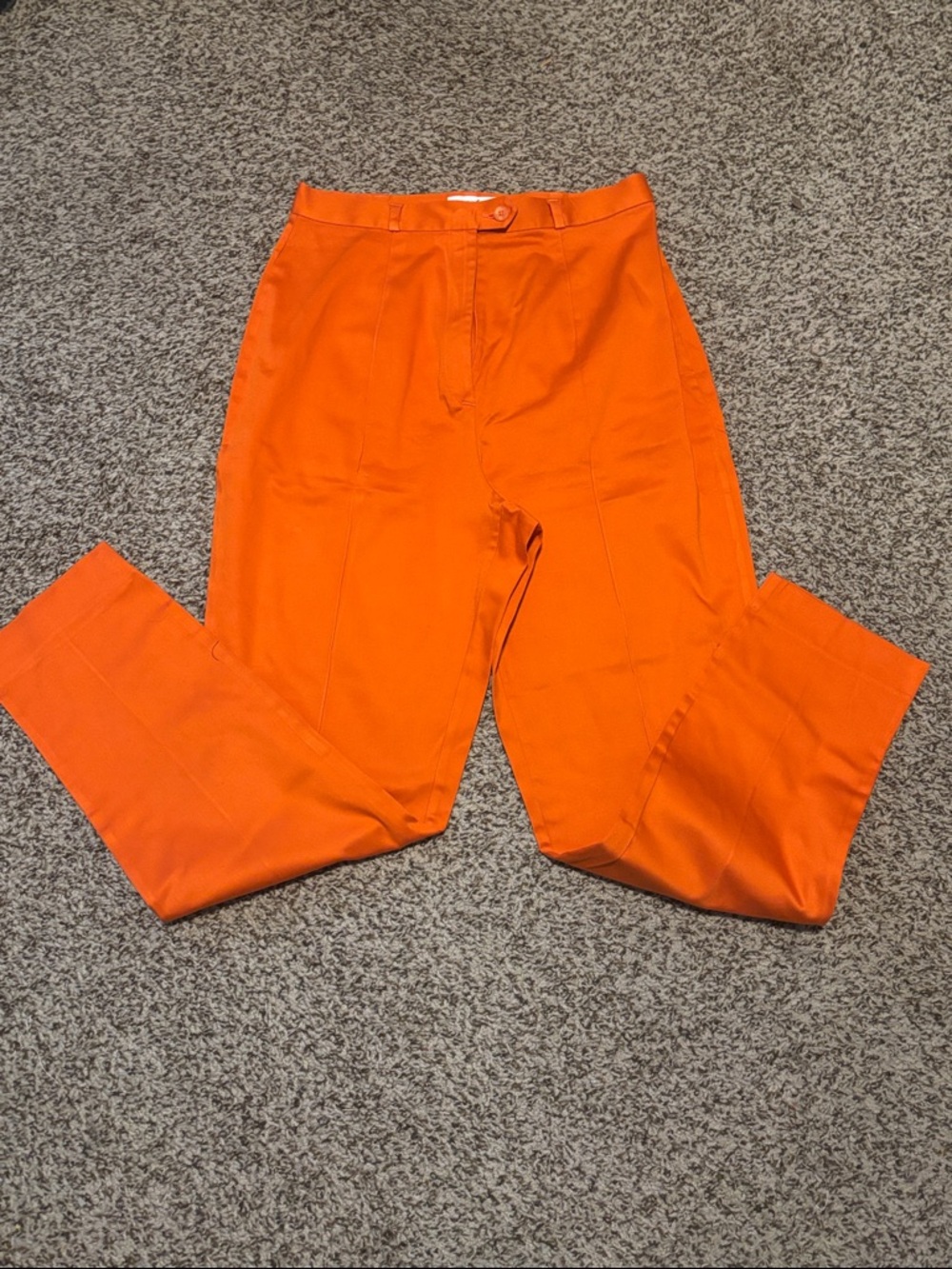 Mixit Orange Straight-Leg Pants SZ 12